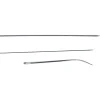 FLASHMER 50 Aiguilles à Ver Inox 18 cm Ø 1,5 mm| Accessoires De Montage Surfcasting