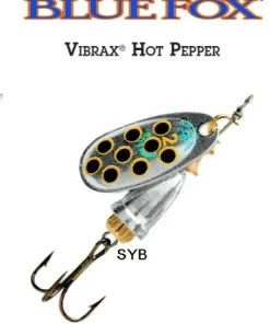 BLUE FOX 12 Cuillers Vibrax Hot Pepper N° 2 6gr
