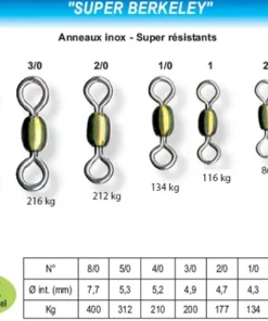 FLASHMER Accessoires|Accessoires^100 Emerillons Super Berkeley Inox