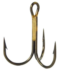 VMC Hameçons Surfcasting|Hameçon^100 Hameçons 9649 Triple Rond Bronzé