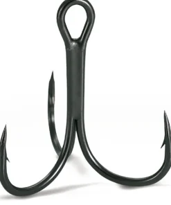 VMC Hameçons Carnassier^50 Hameçons 7545 Triple Spark Point® X Renforcé Étain Brillant