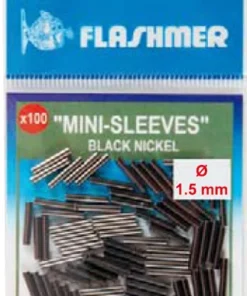 FLASHMER Accessoires|Montage Silure^100 Mini-Sleeves Bronzées