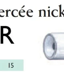 LEMER 25 Plombs Dandinette percés nickelés