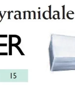 LEMER 2 Plombs Dandinette pyramidales nickelés