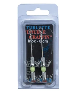 FLASHMER Calamarette & Turlutte^2 Turluttes Double Grappin Inox