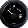 VDO Afficheur^Afficheur indicateur carburant - Ø52 mm - Noir - tubulaire