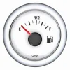 VDO Afficheur indicateur carburant - Ø52 mm - Blanc - tubulaire