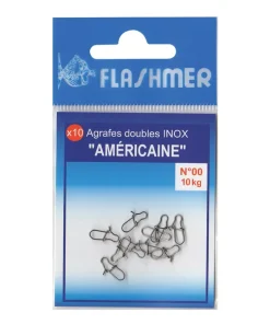 FLASHMER Agrafe Double Americaine