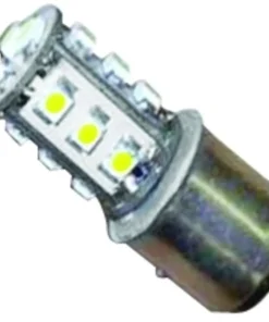 DIXPLAY Ampoule Et Navette^Ampoule 16LED BAY15D - Blanc neutre