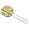 DIXPLAY Ampoule 9LED G4 Ø23mm horizontal - Blanc chaud