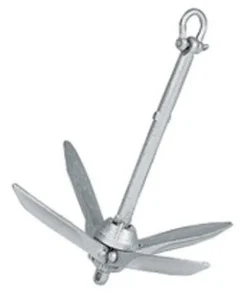 PLASTIMO Ancre Marine grappin à pelles éffilées - 3.5 Kg