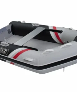 3D TENDER Annexe Gonflable^Annexe bateau pneumatique Twin V-Shape 160 Noir