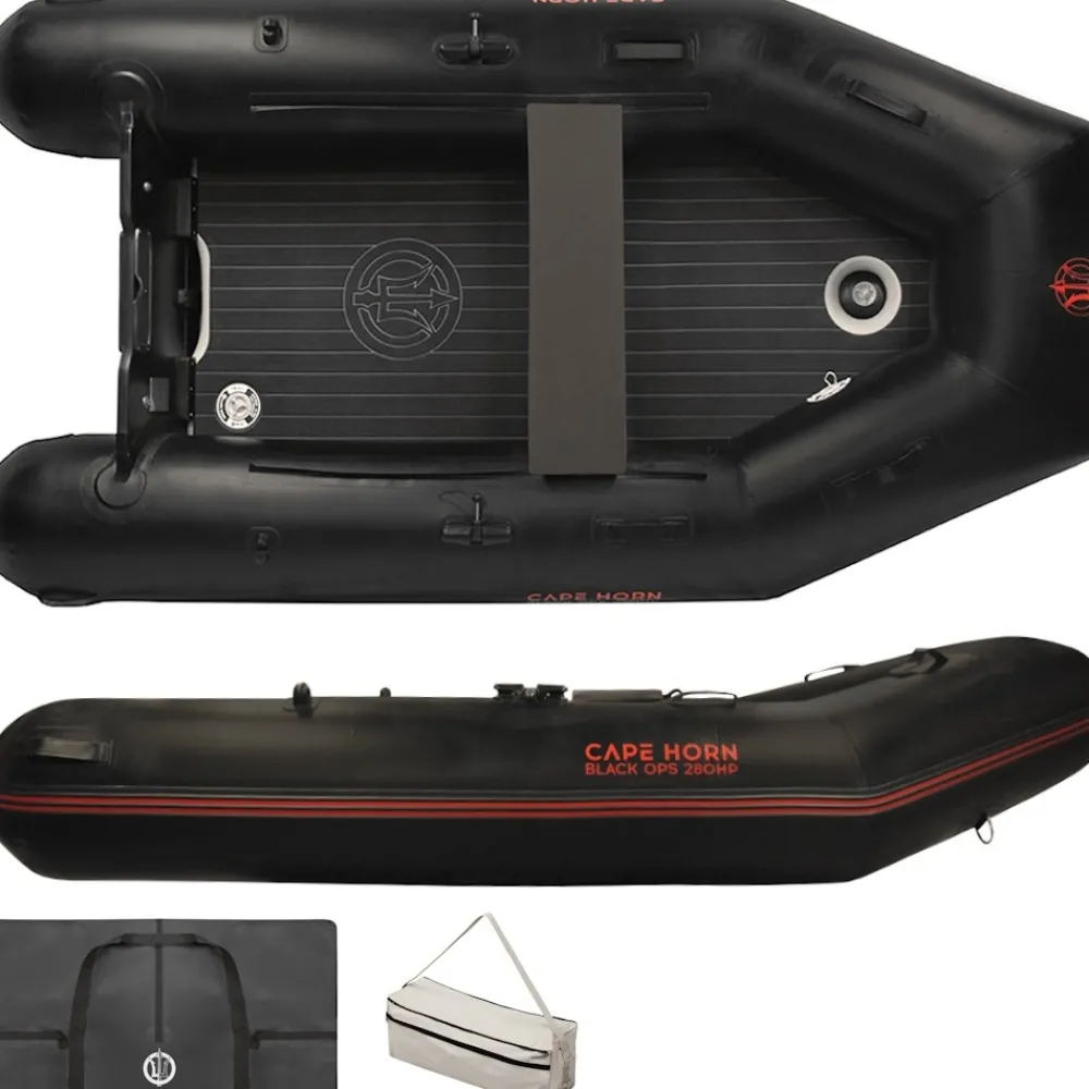 CAPE HORN Annexe Gonflable^Annexe Bateau Pneumatique Black Ops 280 HP