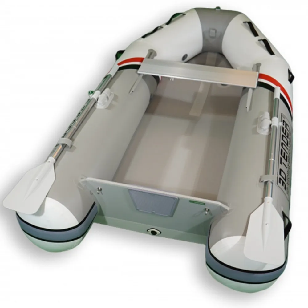 3D TENDER Bateau Pneumatique|Annexe Gonflable^Annexe bateau pneumatique Twin V-Shape 250 grise