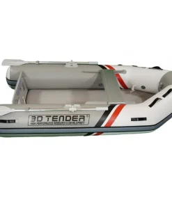 3D TENDER Annexe Gonflable^Annexe bateau pneumatique Twin V-Shape 270 grise