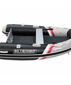3D TENDER Annexe bateau pneumatique Twin Fastcat 230 Noir/Gris