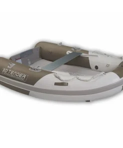 3D TENDER Annexe bateau pneumatique Twin Fastcat 260 Olive / Blanc
