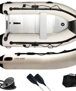 CAPE HORN Bateau Pneumatique|Annexe Gonflable^Annexe Pneumatique Challenger 330 Fond Aluminium Gris Clair