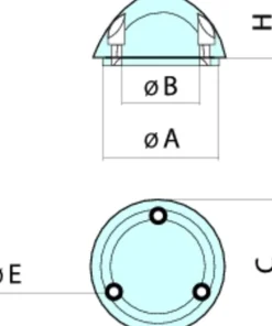 VDM Anodes^Anode pour hélice Variprop D67