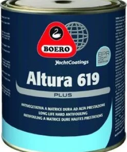 BOERO Antifouling Altura 619 matrice dure 2,5L Noir