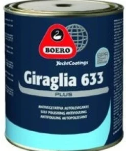 BOERO Antifouling Giraglia 633 matrice erodable 2,5L Blanc Gris| Antifouling