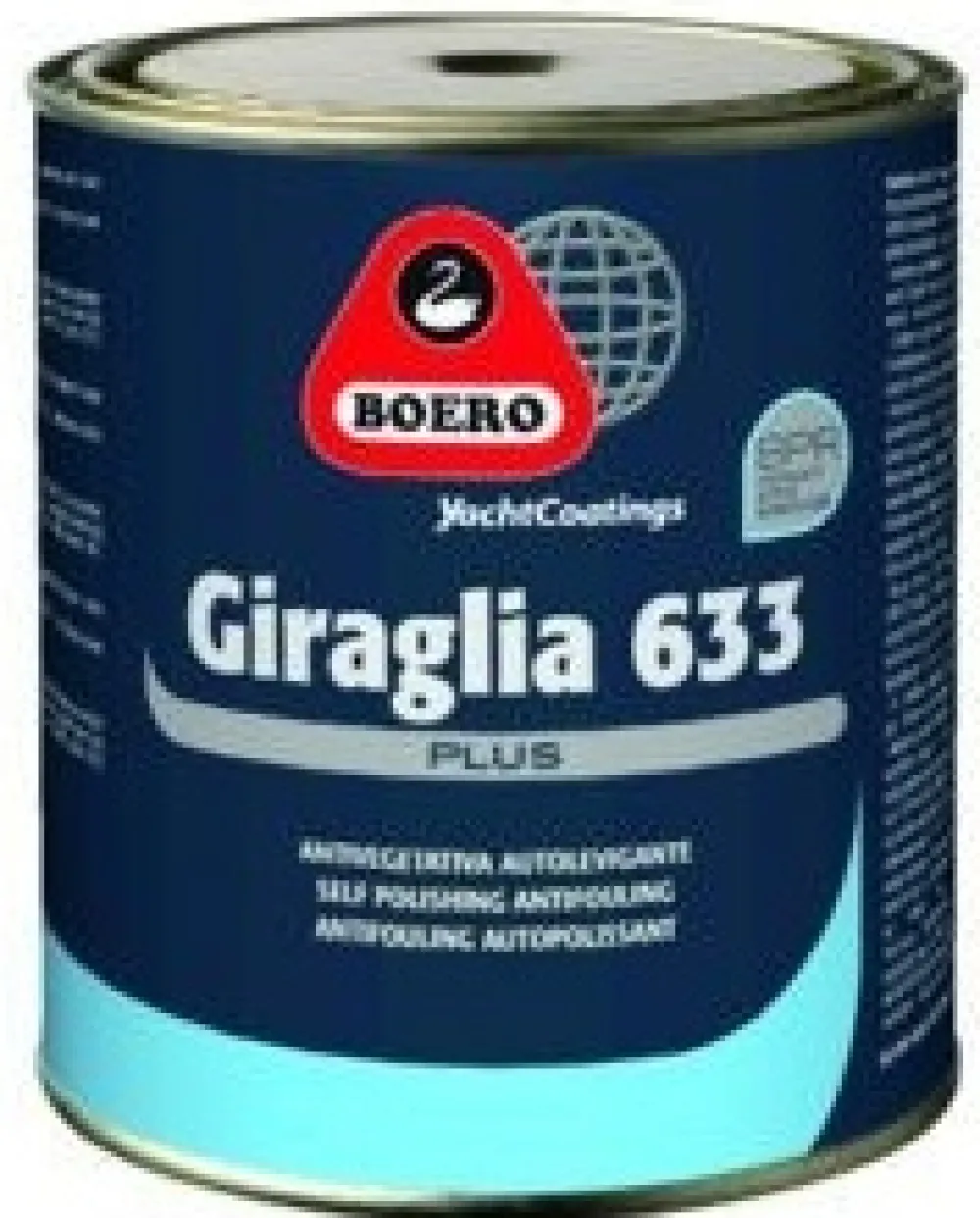 BOERO Antifouling Giraglia 633 matrice erodable 2,5L Blanc Gris| Antifouling
