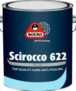 BOERO Antifouling Scirocco matrice dure 2,5L Noir