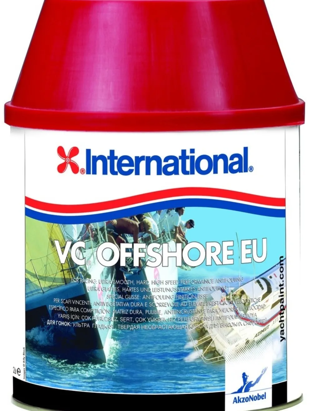 INTERNATIONAL Antifouling^Antifouling VC Offshore EU matrice dure 2L Bleu
