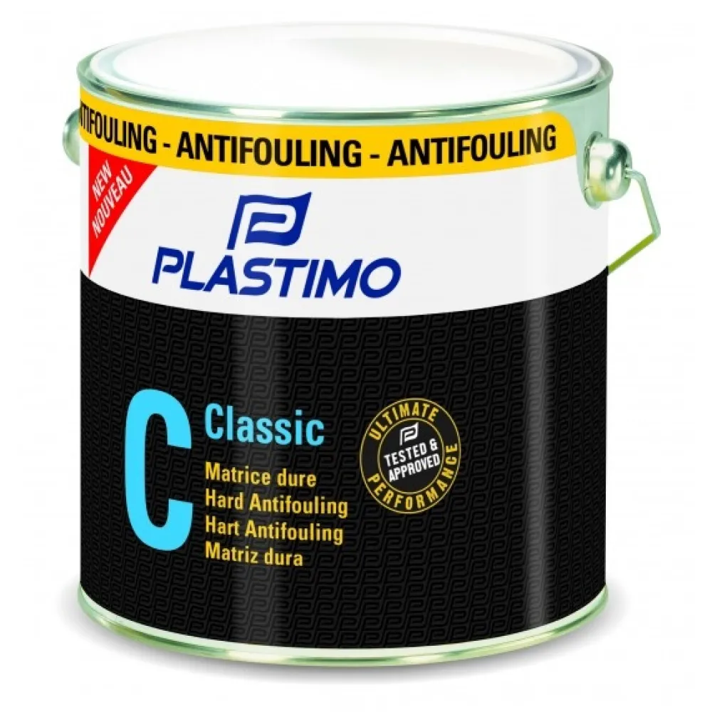 PLASTIMO Antifouling Classic matrice dure 2,5L noir| Antifouling