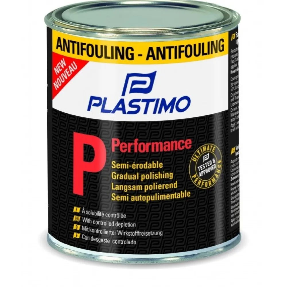 PLASTIMO Antifouling^Antifouling Performance semi-érodable 0,75L noir