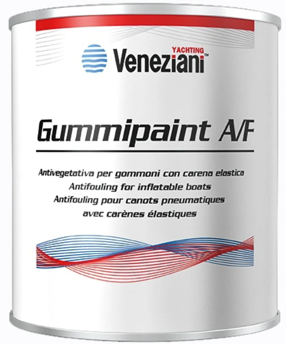 VENEZIANI Antifouling^Antifouling Gummipaint bateau pneumatique 0,5L Noir
