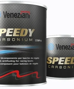 VENEZIANI Antifouling^Antifouling Speedy Carbonium matrice dure 0,75L Gris