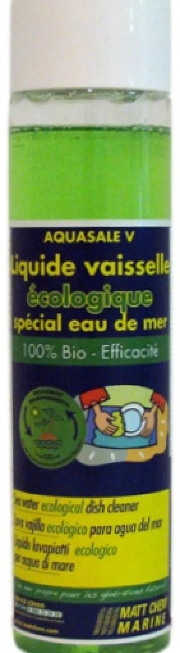 MATT CHEM MARINE Vie Au Port|Vaisselle^Aquasale Matt Chem Liquide vaisselle spécial eau de mer