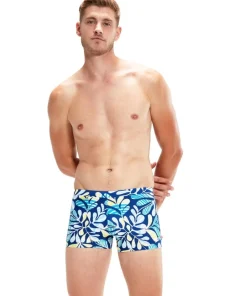 Homme SPEEDO Aquashort Escape Ammonite Blue/Aquarium/White/Spritz