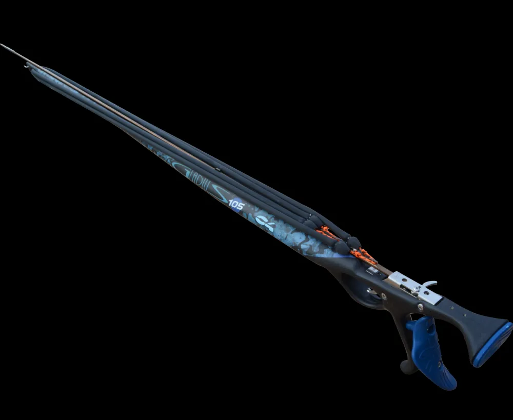 C4 Arbalète carbone Gladius Camo Océan - 85| Harpon À Sandows