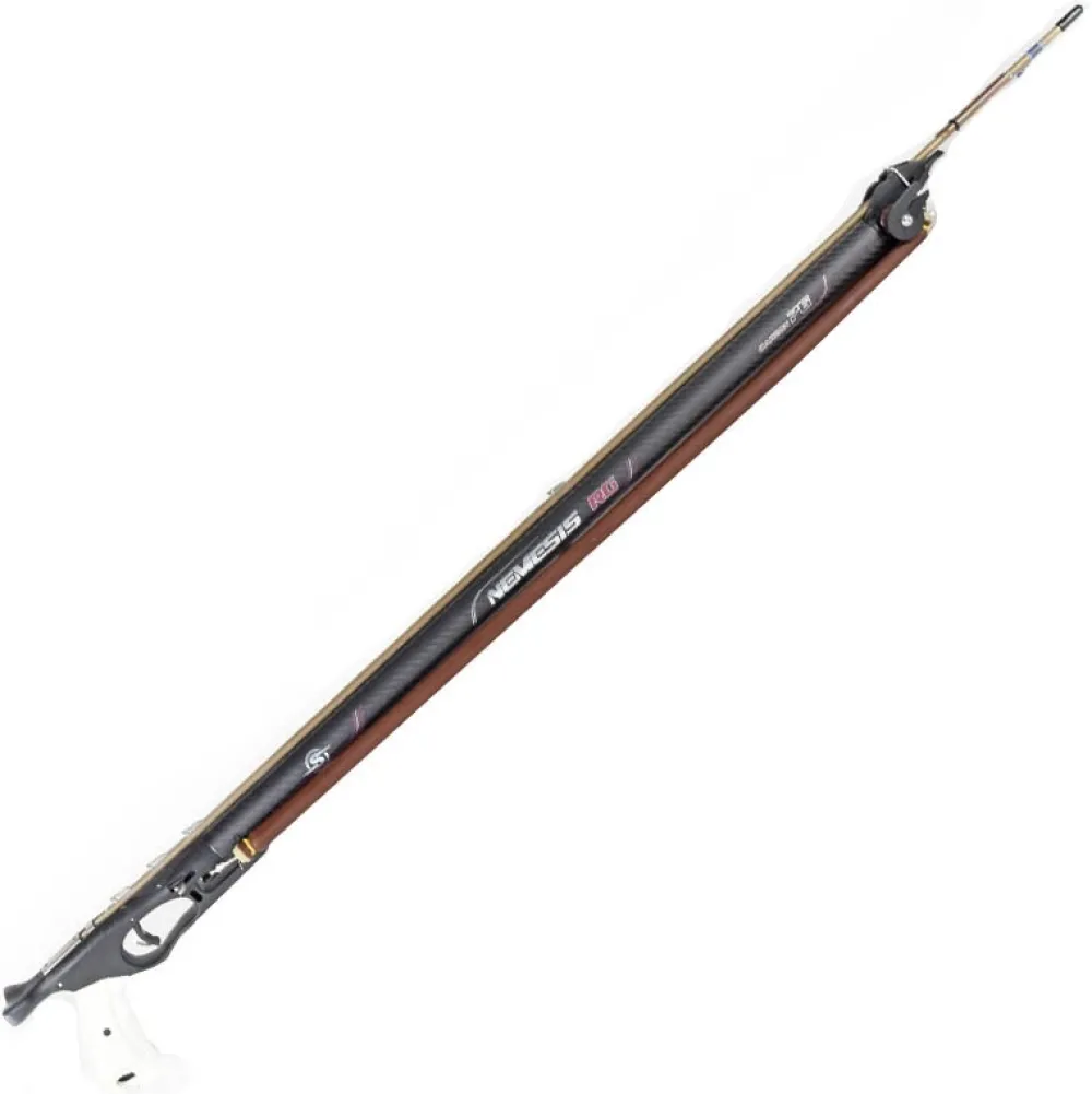 SIGALSUB Harpon Roller^Arbalète chasse sous marine Nemesis Roller RG Carbone avec moulinet Edy - 92 cm