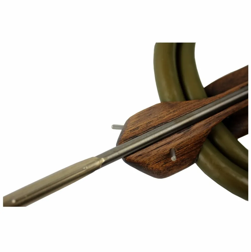 DEAMON TEAK Harpon En Bois|Harpon À Sandows^Arbalète fusil harpon bois chasse sous marine Oil - 110