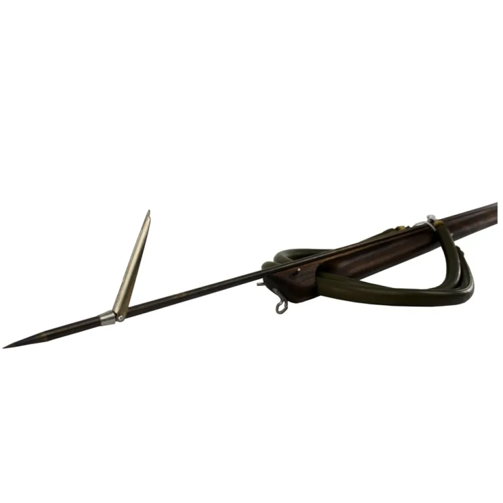 DEAMON TEAK Harpon En Bois|Harpon À Sandows^Arbalète fusil harpon bois chasse sous marine Oil - 110
