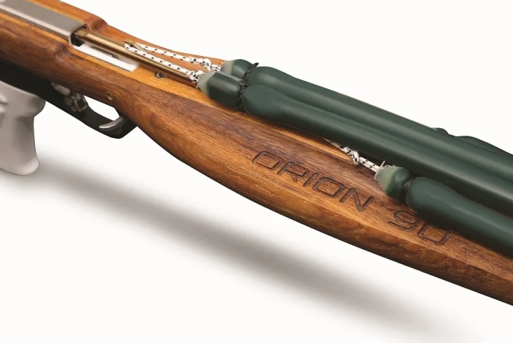 OMER Harpon En Bois^Arbalète fusil harpon bois chasse sous marine Orion 130 cm