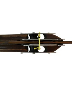 DEAMON TEAK Harpon En Bois|Harpon Roller^Arbalète fusil harpon bois chasse sous marine Hydra MR - Light édition - 115