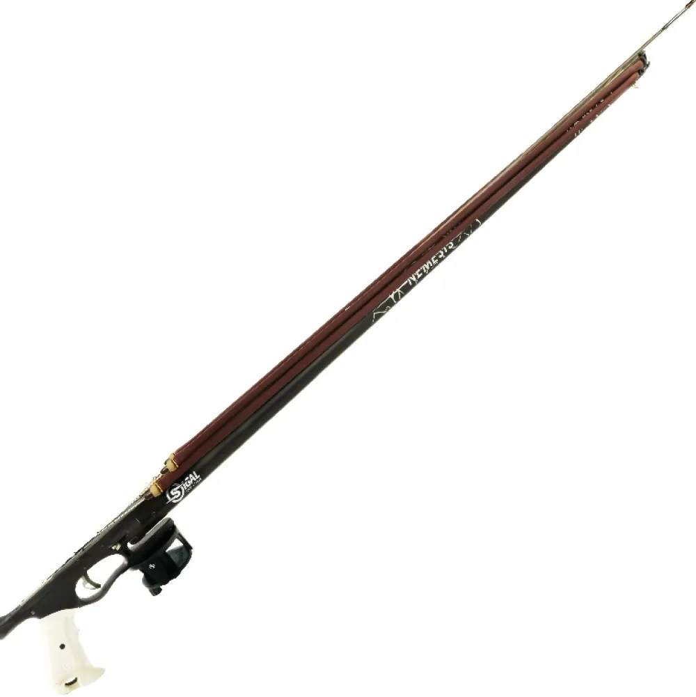 SIGALSUB Arbalète fusil harpon chasse sous marine Némésis Plus 116 cm avec moulinet| Harpon À Sandows