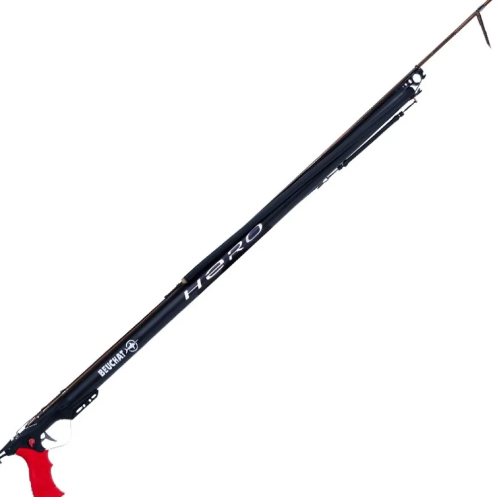 BEUCHAT Arbalète fusil harpon chasse sous marine Hero 2 Open - 110 cm| Harpon À Sandows