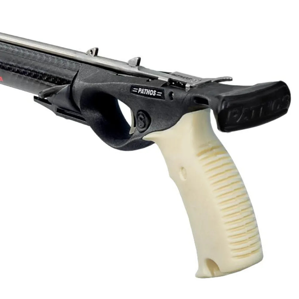 PATHOS Arbalète fusil harpon chasse sous marine Laser Evo Carbon 50 cm| Harpon À Sandows