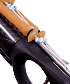 PATHOS Arbalète fusil harpon chasse sous marine Saragos Carbon 82 cm| Harpon À Sandows