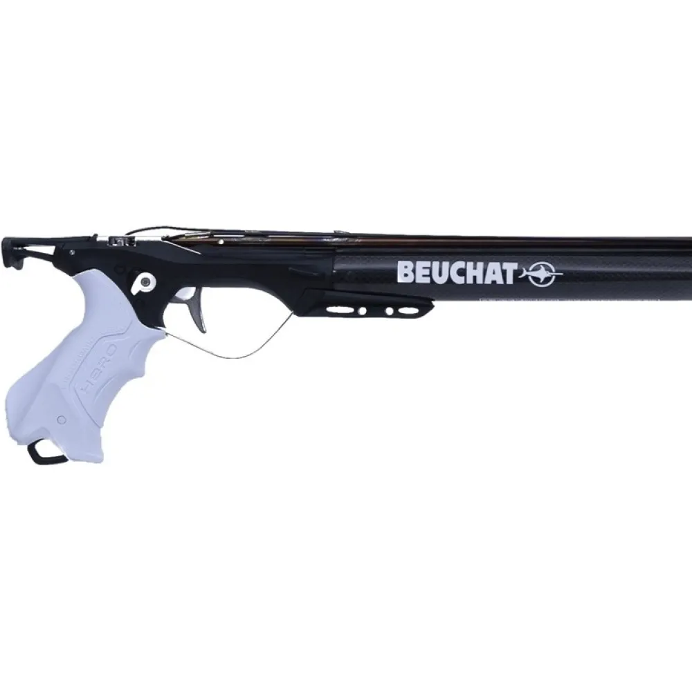 BEUCHAT Arbalète fusil harpon chasse sous marine Hero 2 Carbone - 75 cm| Harpon À Sandows