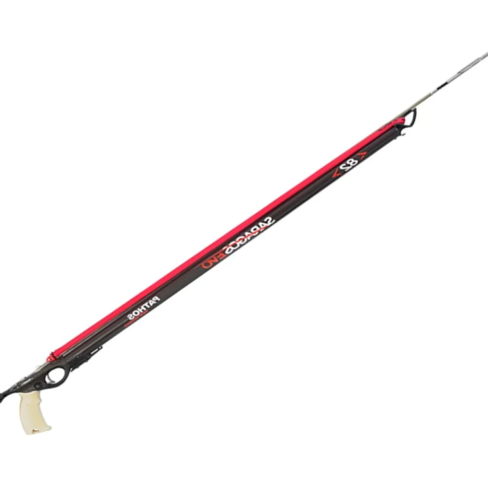 PATHOS Arbalète fusil harpon chasse sous marine Saragos Evo 100 cm| Harpon À Sandows
