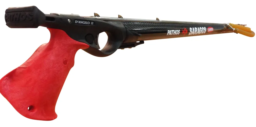 PATHOS Arbalète fusil harpon chasse sous marine Saragos Carbon 120 cm| Harpon À Sandows