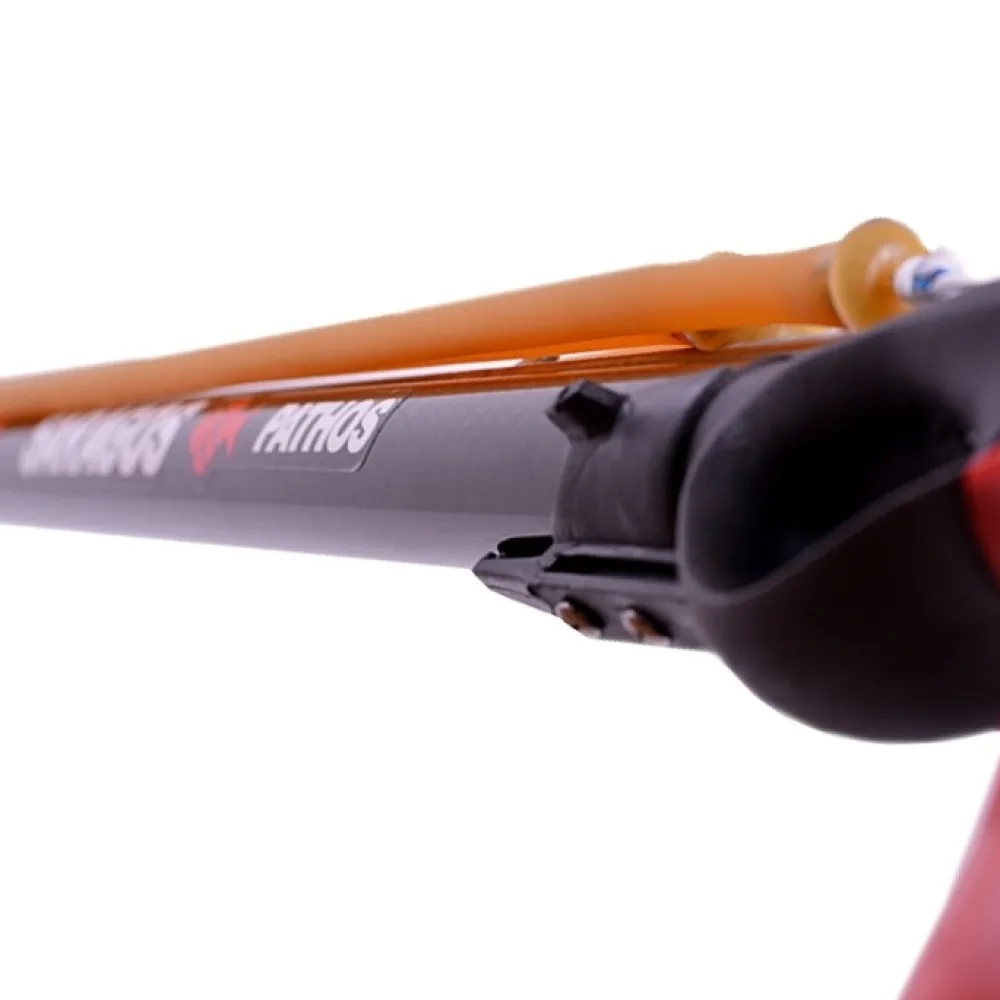 PATHOS Arbalète fusil harpon chasse sous marine Saragos Carbon 120 cm| Harpon À Sandows