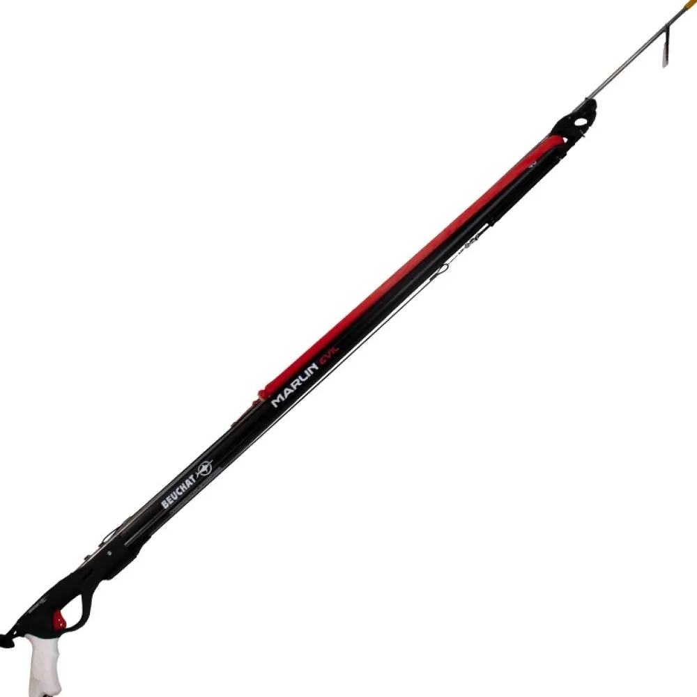 BEUCHAT Arbalète fusil harpon chasse sous marine Marlin Evil 2 Open - 140 cm| Harpon À Sandows