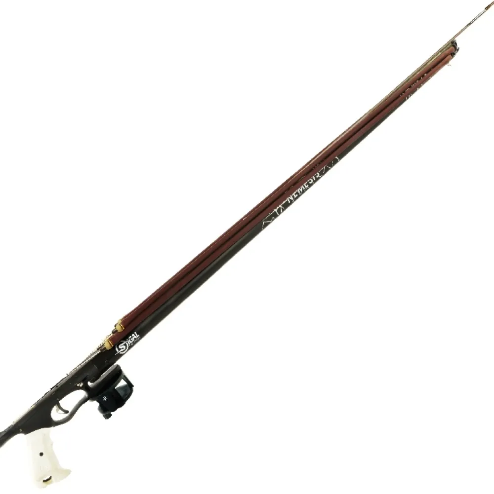 SIGALSUB Arbalète fusil harpon chasse sous marine Némésis Pro 76 cm avec moulinet| Harpon À Sandows